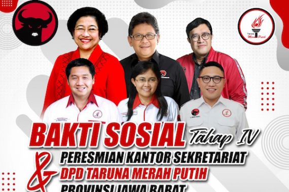 Kantor DPD Taruna Merah Putih Jabar Akan Diresmikan Minggu Ini - JPNN.COM