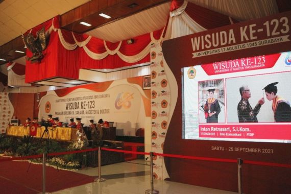 Kukuhkan 1.316 Wisudawan S1-S3, Untag Surabaya Bekali Keahlian Bersaing di Dunia Kerja - JPNN.COM