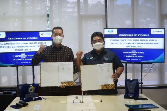 Surveyor Indonesia dan Jasa Marga Pacu Pengembangan Bisnis Non-Tol - JPNN.COM