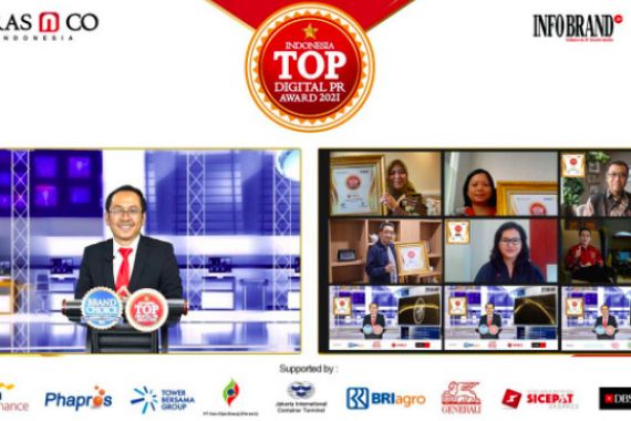 Puluhan Perusahaan Raih Top Digital Public Relations Award 2021 - JPNN.COM