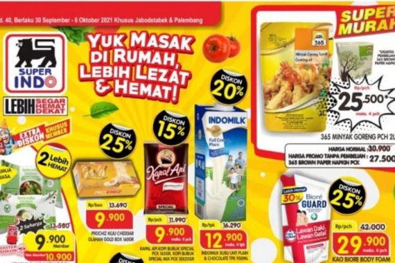 Diskon Akhir Pekan di Superindo, Banyak Promo Menarik! - JPNN.COM