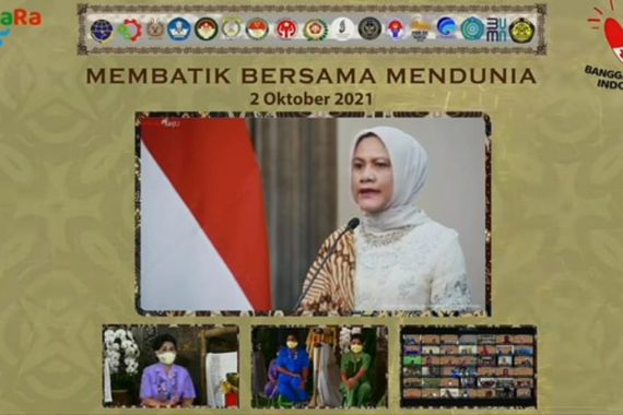 Peringati Hari Batik, Iriana Jokowi Ajak Masyarakat Menjaga Warisan Bangsa - JPNN.COM
