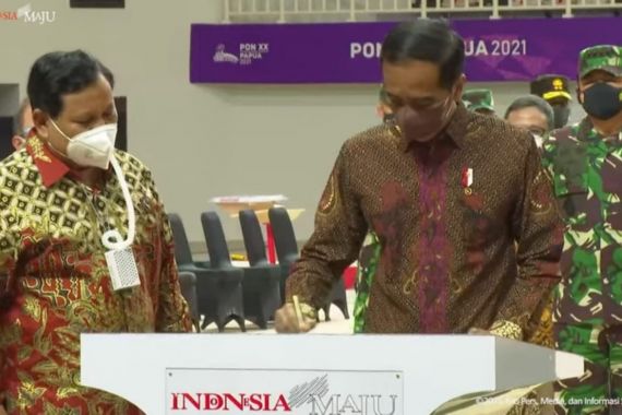 Jokowi Resmikan Beberapa Venue PON XX Papua, Begini Harapannya - JPNN.COM