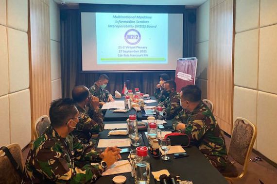 Lihat, TNI AL Ikuti Pertemuan Badan Interoperabilitas Informasi Maritim Multinegara - JPNN.COM