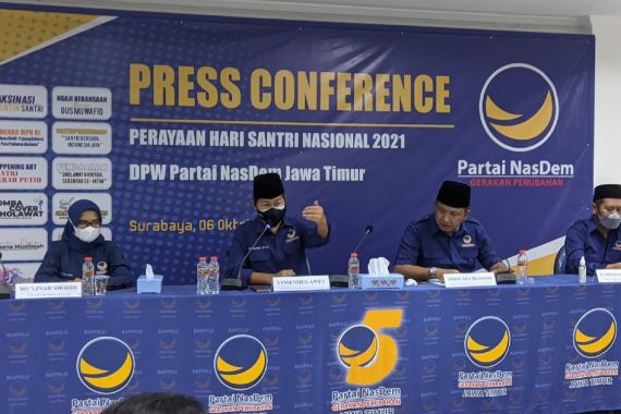 Begini Cara DPW NasDem Jatim Memeriahkan Hari Santri 2021 - JPNN.COM