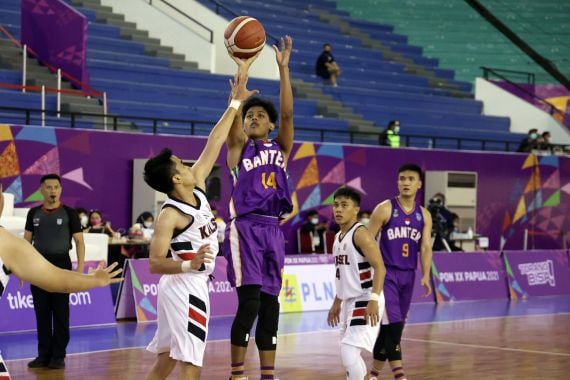 Tim Basket Banten Pulang dari PON Papua dengan Kepala Tegak - JPNN.COM