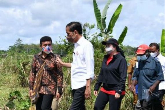 3 Aksi Spontan Presiden Jokowi di Papua yang Membekas di Hati - JPNN.COM