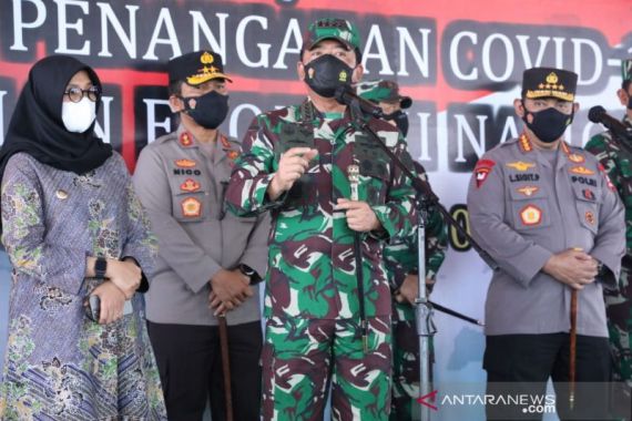 Tren Kasus Covid-19 Turun, Panglima TNI: Kita Bersyukur tetapi Harus Waspada - JPNN.COM