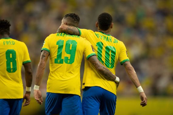Fakta Menarik Kemenangan Brasil vs Uruguay, Raphinha dan Neymar Masuk Buku Sejarah - JPNN.COM