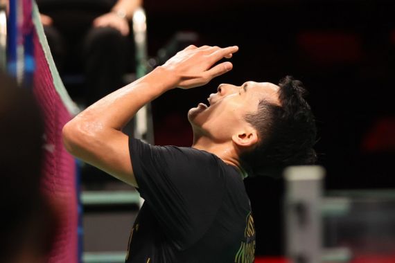 Nasib Apes Jonatan Christie, Tersingkir dari German Open 2022, Kini Terpapar Covid-19 - JPNN.COM