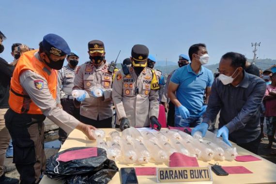 Polres Sukabumi Gagalkan Upaya Penyelundupan Ribuan Benur - JPNN.COM