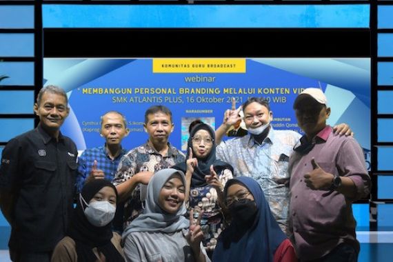 KGB dan SMK Atlantis Plus Membahas Personal Branding Melalui Konten Video - JPNN.COM