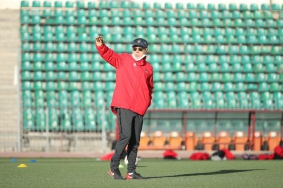 Indonesia U-23 Vs Tajikistan: Shin Tae Yong Waspadai Rumput Sintetis Lapangan - JPNN.COM