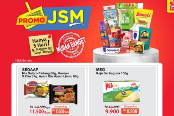 Tanggal Tua Mau Belanja? Emak-Emak Yuk Cek Promo JSM Alfamart - JPNN.COM