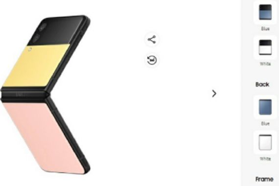 Samsung Galaxy Z Flip3 Hadir Lebih Berwarna, Bisa Dikustomisasi - JPNN.COM