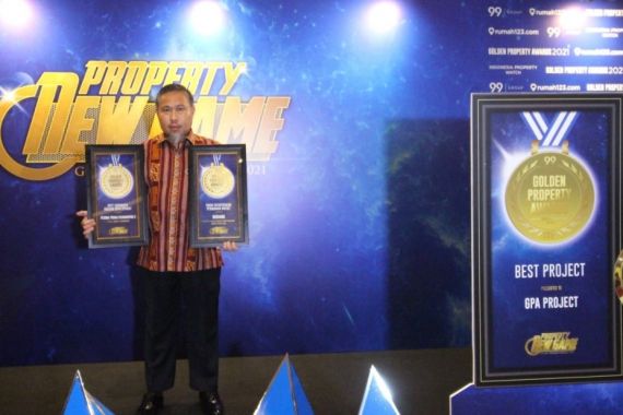 PT Kreasi Prima Nusantara Borong 2 Penghargaan Golden Property Awards 2021 - JPNN.COM