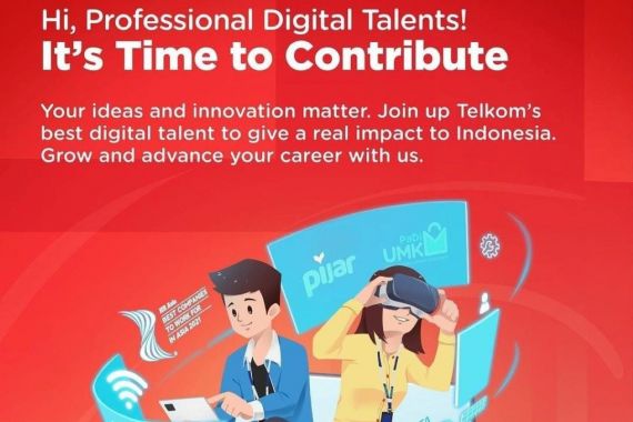 Loker BUMN Lagi Nih! Telkom Indonesia Memanggil Profesional Talent - JPNN.COM