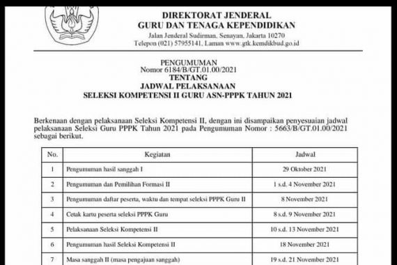 Jadwal PPPK Guru Tahap II, Cara Mendaftar & Ketentuan bagi Peserta Lulus Passing Grade I - JPNN.COM
