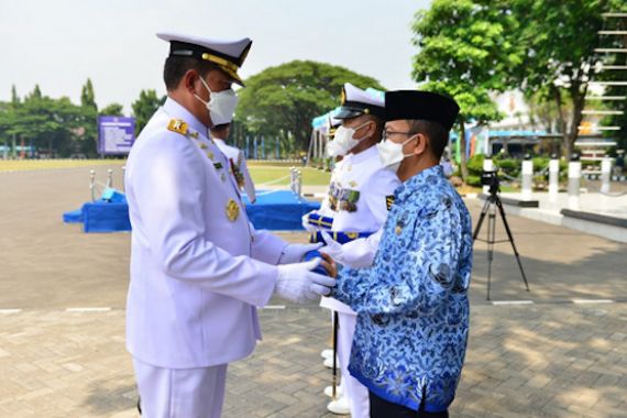 Pesan Laksamana Yudo Saat Upacara Wisuda Purna Bakti TNI AL - JPNN.COM