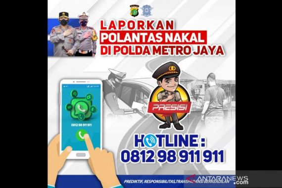 Catat, Inilah Nomor Hotline untuk Mengadukan Oknum Polisi Lalu Lintas Nakal - JPNN.COM