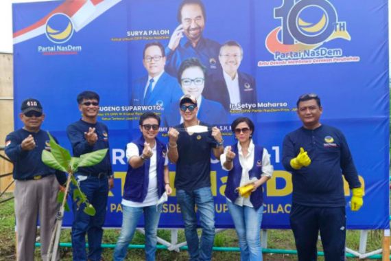 Peringati Satu Dekade, NasDem Gelar Aksi Peduli Lingkungan di Seluruh Indonesia - JPNN.COM