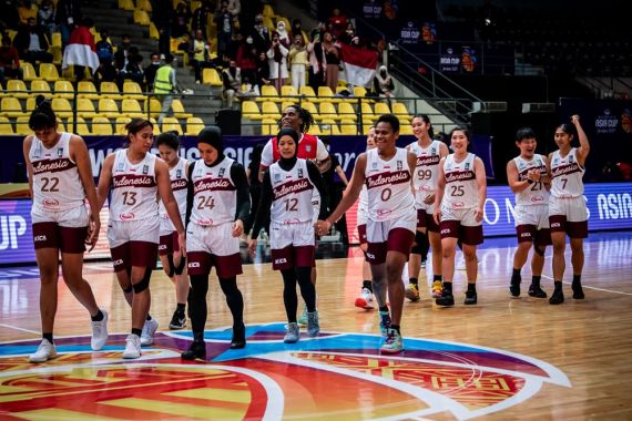 Timnas Basket Putri Rebut Tempat Ketiga FIBA Women's Asia Cup, Perbasi Angkat Topi - JPNN.COM
