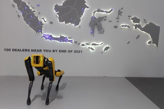 Ada Anjing Robot Pintar di GIIAS 2021, Begini Wujudnya  - JPNN.COM