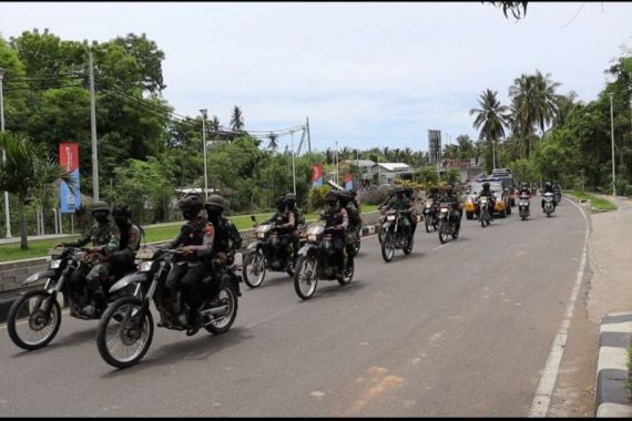 Jelang WSBK Mandalika, TNI dan Polri Menggencarkan Patroli - JPNN.COM