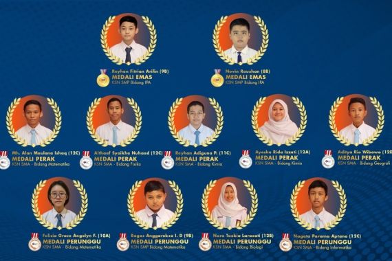 Sekolah Kesatuan Bangsa Meraih 11 Medali KSN 2021, Mencengangkan - JPNN.COM