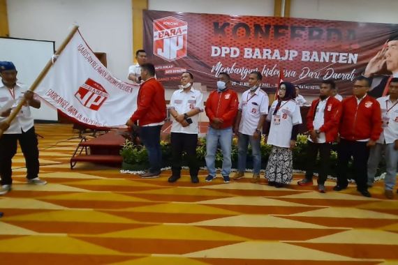 Resmi Dilantik, Pengurus BaraJP Banten Diingatkan soal Garis Komando Jokowi - JPNN.COM