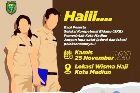 Ratusan Peserta Ikut Tes SKB CPNS Kota Madiun, Ini Lokasinya - JPNN.COM