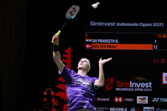 Lolos ke Semifinal Indonesia Open 2021, Viktor Axelsen Tebar Ancaman untuk Jojo - JPNN.COM