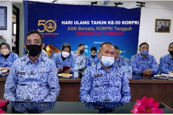 TNI AL Peringati HUT ke-50 Korpri Tahun 2021, Safwanudin Bilang Begini - JPNN.COM