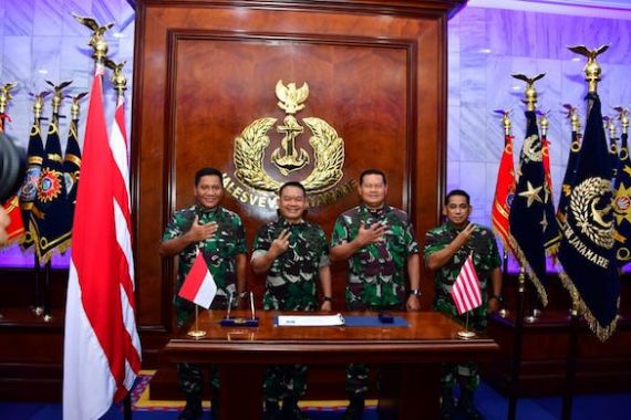 Jenderal Dudung & Laksamana Yudo Kompak, Pakai Frasa 'Memperkuat' - JPNN.COM