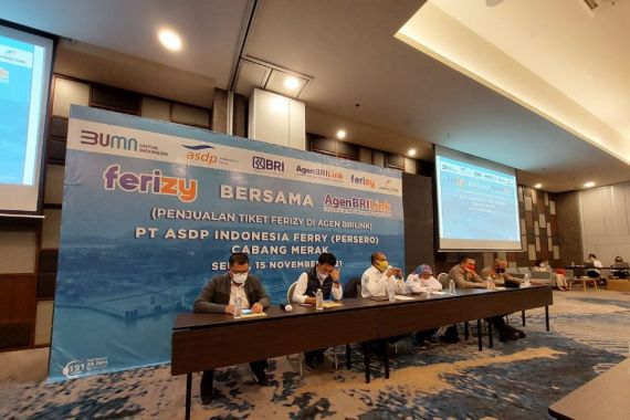 BRI, ASDP, dan Telkom Dukung Protokol Covid-19 via Pembelian Tiket Feri - JPNN.COM