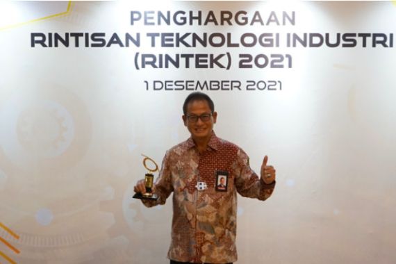 Pupuk Kaltim Raih Penghargaan Rintek 2021 dari Kemenperin - JPNN.COM