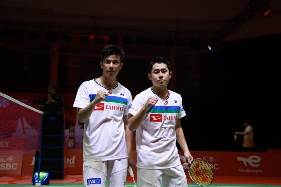 Hoki/Kobayashi Tunggu The Minions di Final BWF World Tour Finals 2021 - JPNN.COM