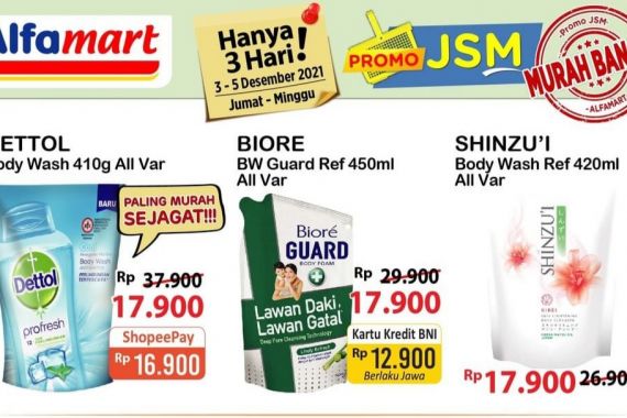 Tanggal Muda Banyak Promo JSM di Alfamart, Borong Yuk, Bun! - JPNN.COM