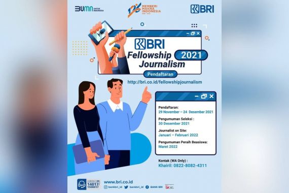 BRI Jadi Pionir Penyelenggaraan Fellowship Journalism - JPNN.COM