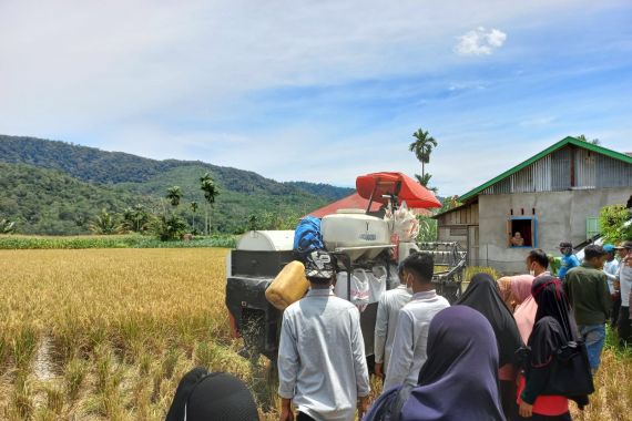 Pasaman Gencarkan Pelatihan Combine Harvester - JPNN.COM