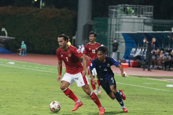Skor Akhir Timnas Indonesia Vs Kamboja 4-2, Untung Lawan tak Tajam - JPNN.COM