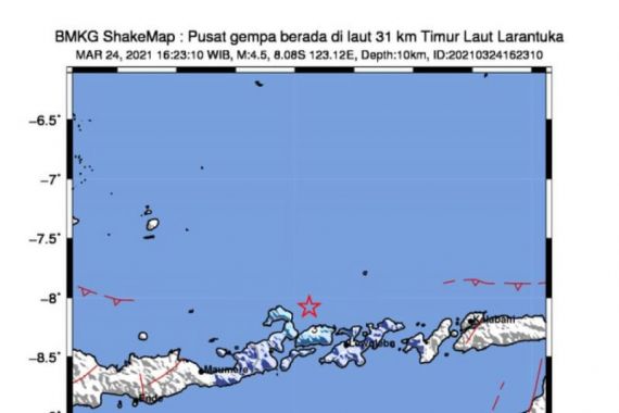 Gempa NTT Mengakibatkan Kerusakan Hingga ke Sulsel, Sejumlah Daerah Dilanda Tsunami - JPNN.COM