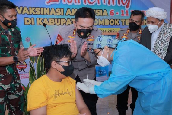 Mulai Vaksinasi Usia 6-11 Tahun, Irjen Iqbal Tak Ingin Anak Terancam Dampak Covid - JPNN.COM