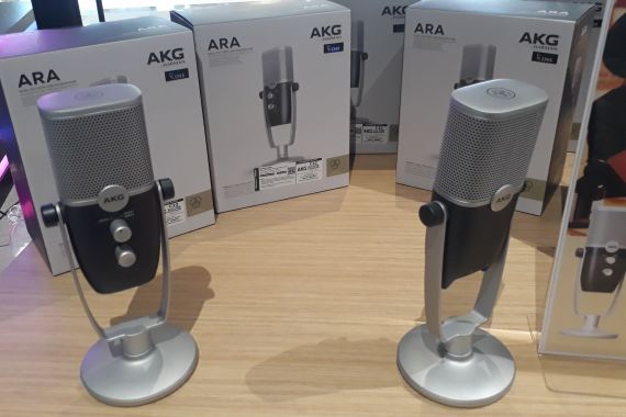 Mikrofon USB AKG Ara Hadir untuk Para Konten Kreator, Harganya? - JPNN.COM