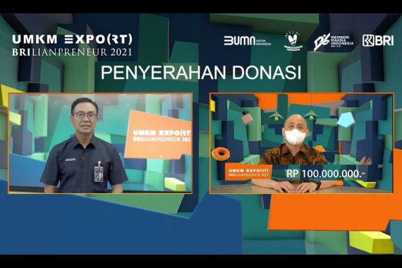 BRI Apresiasi Pelaku Usaha lewat UMKM Awards 2021 - JPNN.COM