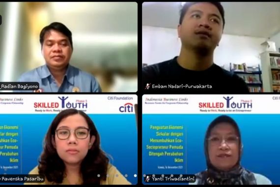 Peduli Kaum Muda & Perubahan Iklim, Citi Indonesia-IBL Gelar Webinar Skilled Youth V 2021 - JPNN.COM