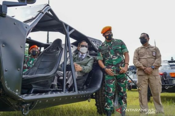 Mahfud MD Sambangi Markas Pasukan Elite TNI AU, Ada Permintaan Khusus, Penting! - JPNN.COM