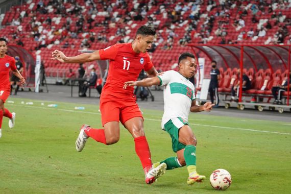 Bek Singapura Ketar-ketir, Timnas Indonesia Punya 1 Senjata Rahasia - JPNN.COM