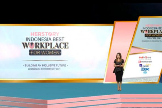 Puluhan Perusahaan Raih Indonesia Best Workplace for Women Awards 2021 - JPNN.COM