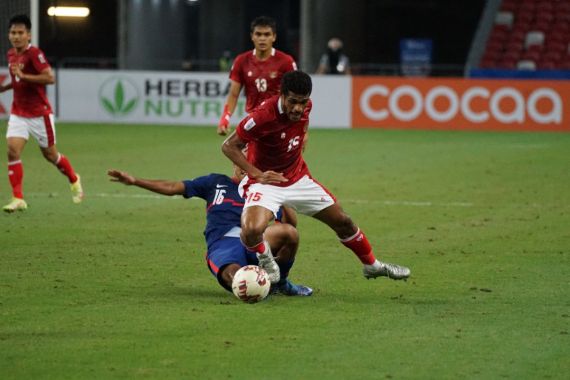 Ricky Kambuaya Cetak Gol Indah, Timnas Indonesia Unggul di Babak Pertama - JPNN.COM